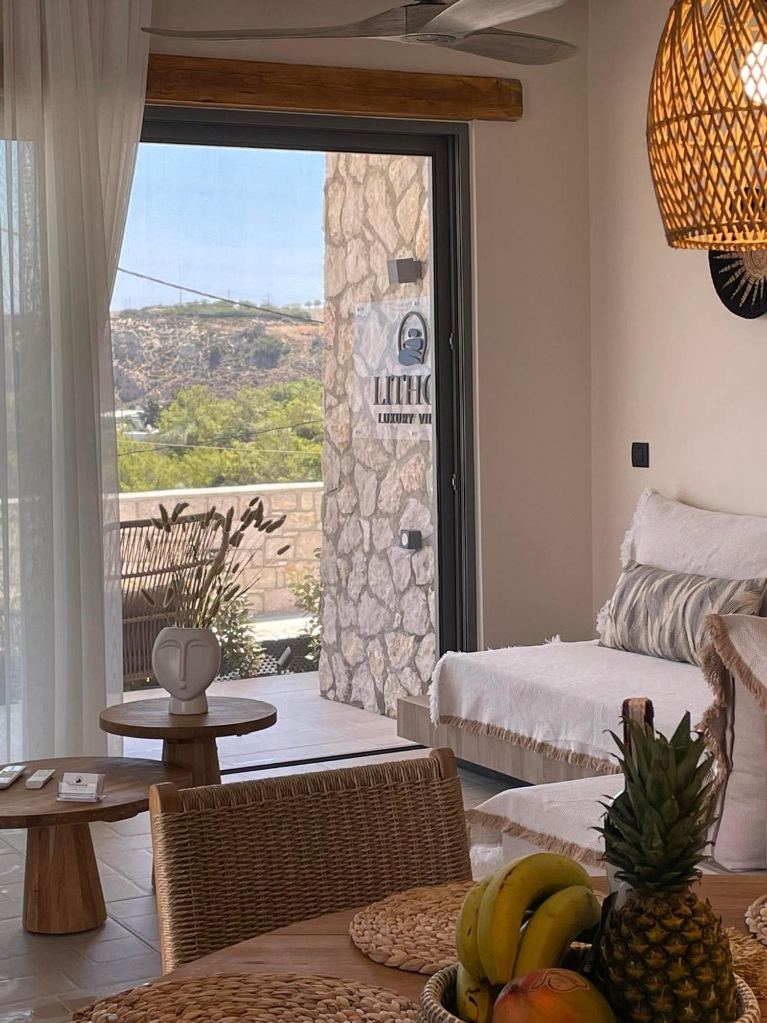 Lithos Luxury Villa Archangelos  Exterior photo